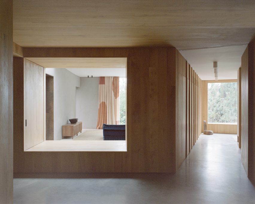 First floor hallway of Camden Workshop by McLaren Excell