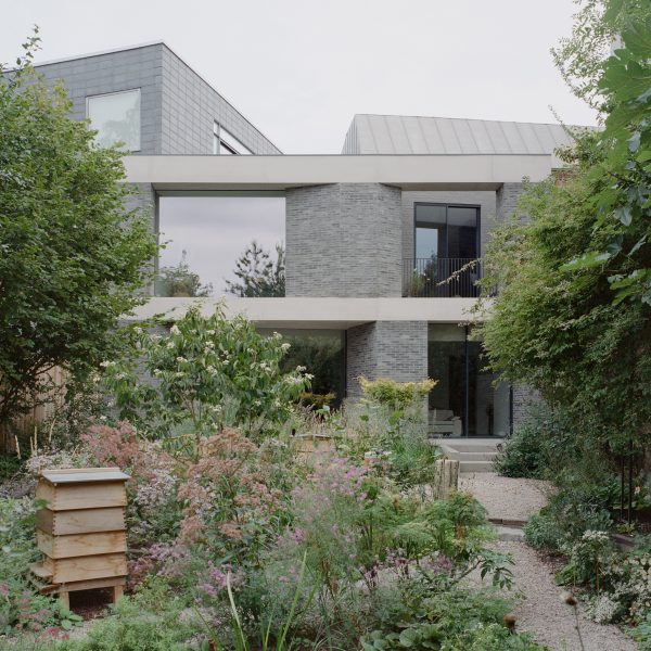 Extended rear facade of Camden Workshop by McLaren Excell