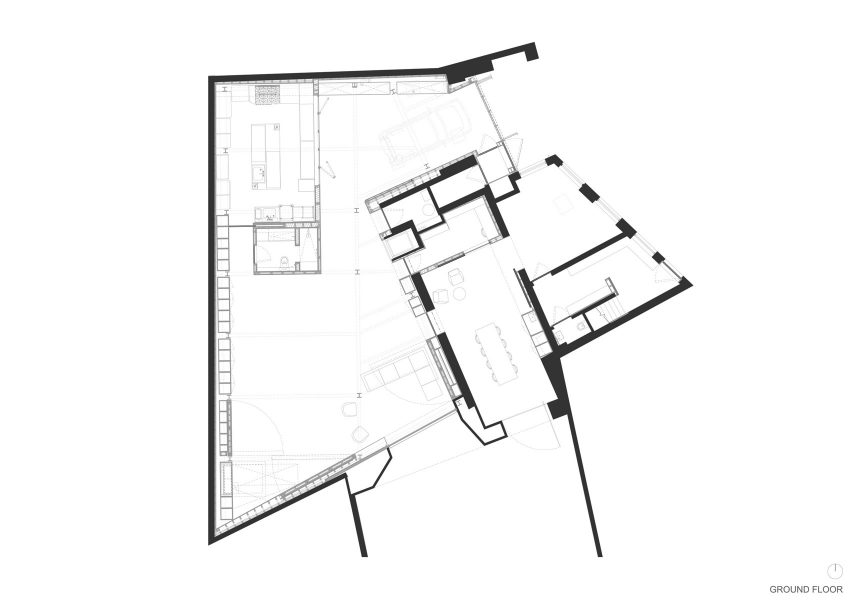Ground floor plan of Camden Workshop