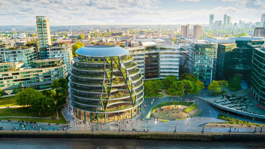 Render of City Hall renovation by Gensler