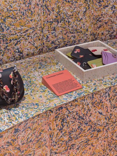 Recycled material in Coachtopia