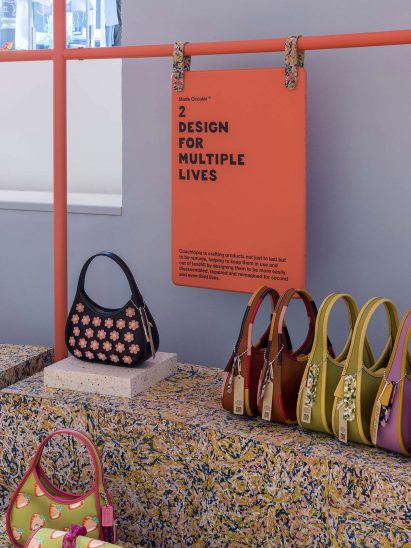 Coach products in Studio XAG display