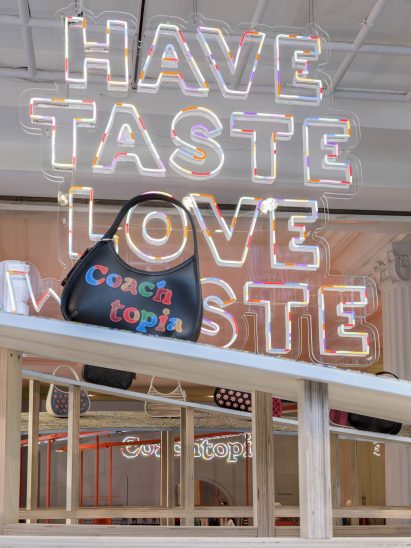 Signage at Coachtopia