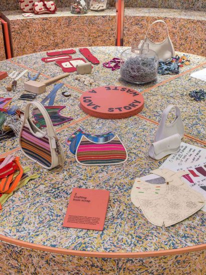 Coach products on view in Selfridges