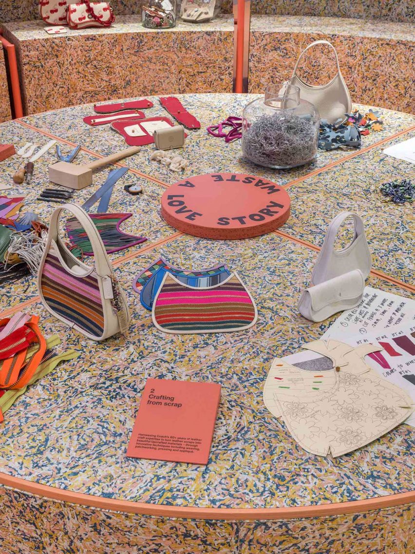 Coach products on view in Selfridges