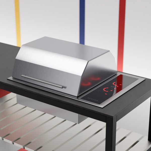 Electric grill in Danver Cosmopolitan Kitchen