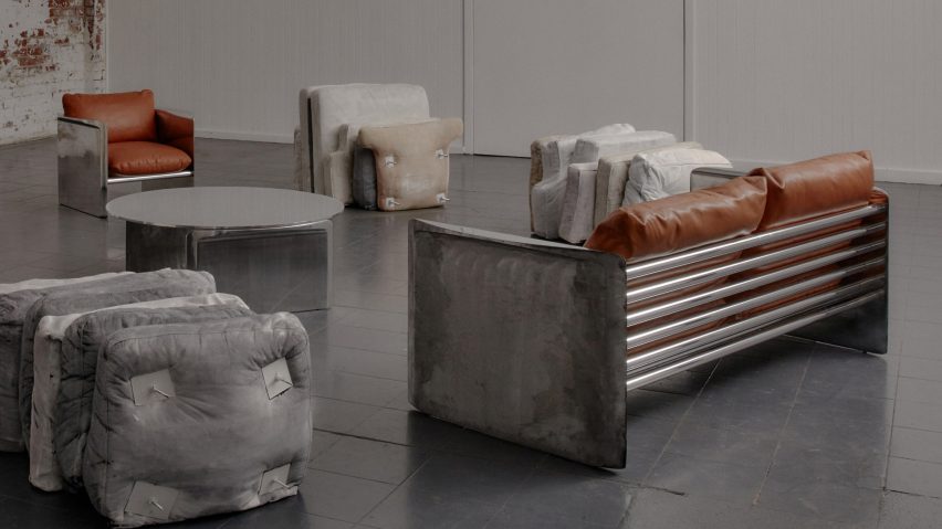 Tom Fereday casts Cove Lounge chair out of aluminium waste