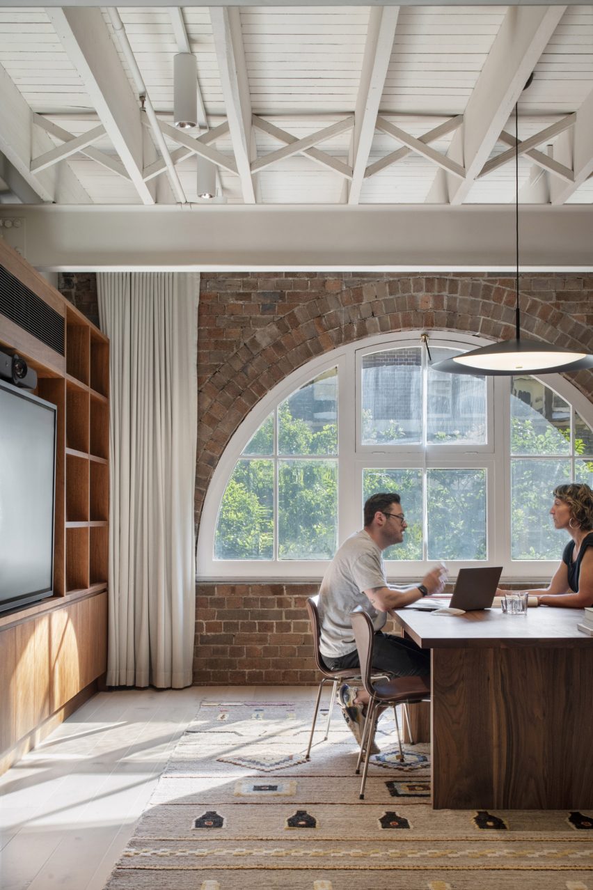 Interior view of office space by Cox Architecture in Sydney
