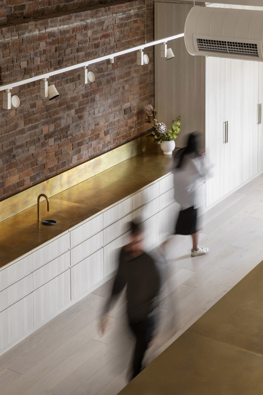 Interior view of office space by Cox Architecture in Sydney