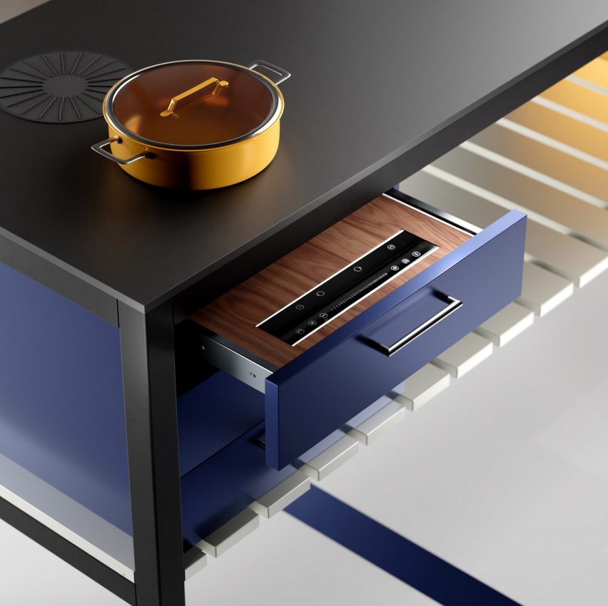 danver cosmopolitan kitchen drawer
