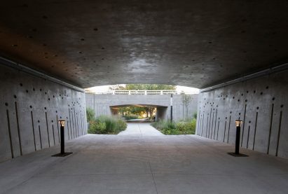 Underpass of Montreal bridge
