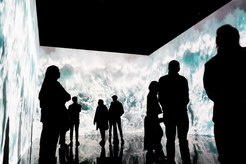 Exhibition at D/Dock's Fabrique de Lumieres in Amsterdam