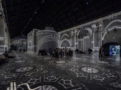 Exhibition at D/Dock's Fabrique de Lumieres in Amsterdam