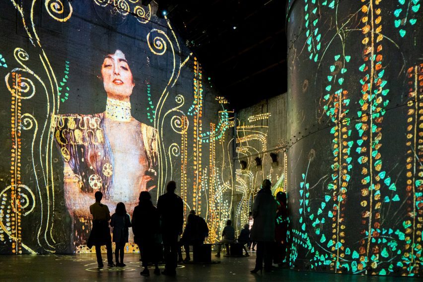 Exhibition at D/Dock's Fabrique de Lumieres in Amsterdam