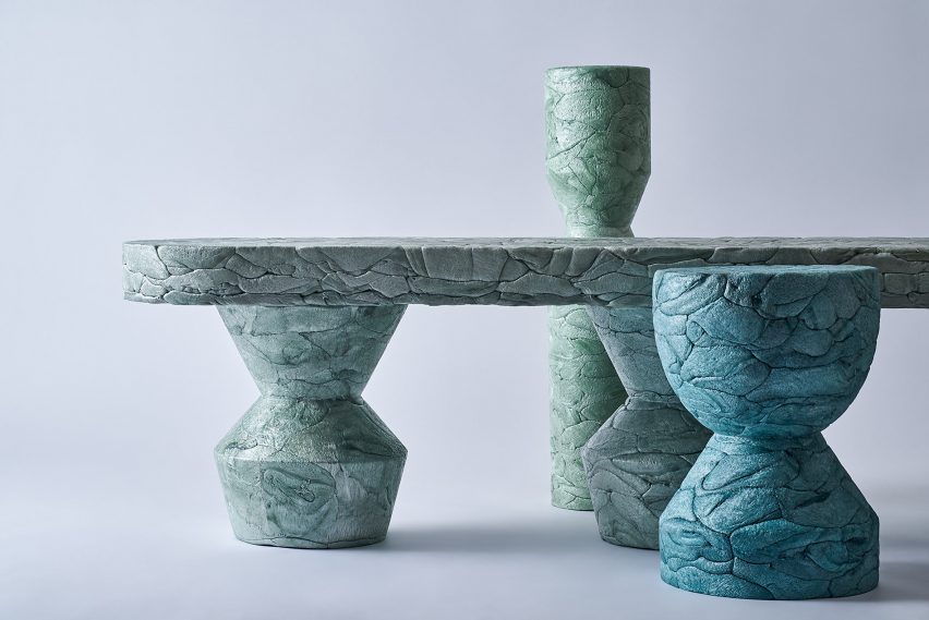 Foam furniture at Designart Tokyo