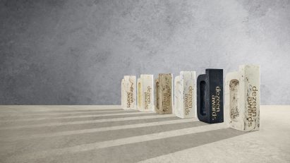 Dezeen Awards 2023 trophy