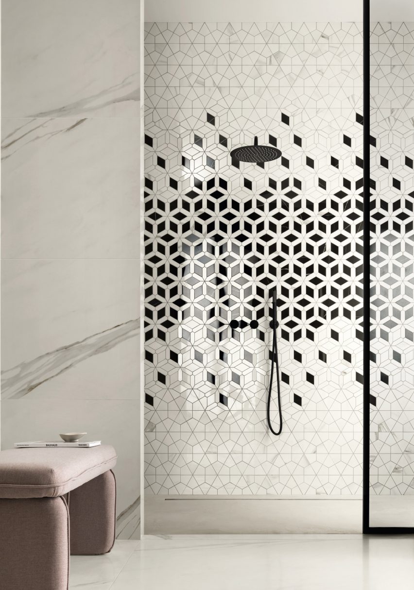 Decor tiles by Zaha Hadid Architects and Atlas Concorde