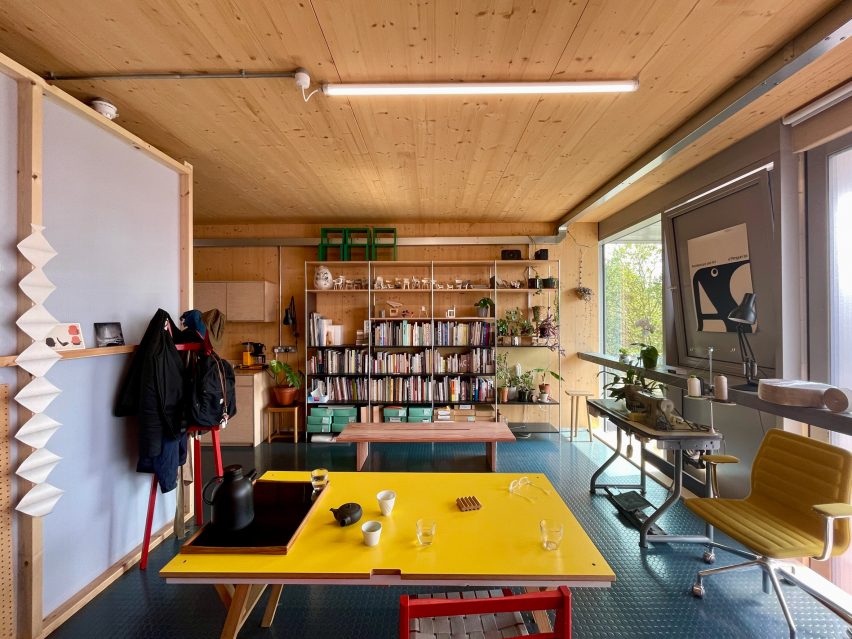 Interior of the Workstack industrial unit in London