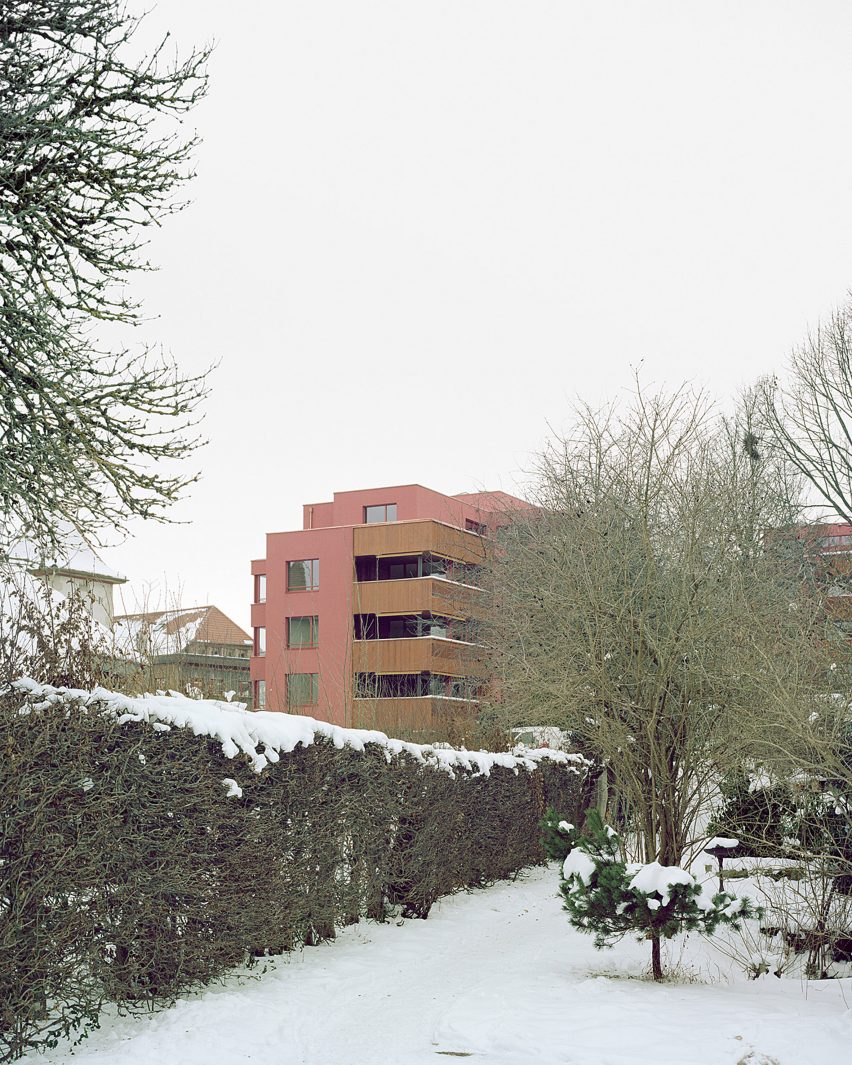 Ductus design apartment complex in Switzerland