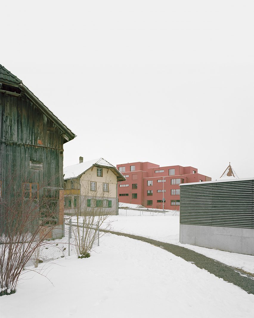 Ductus design apartment complex in Switzerland