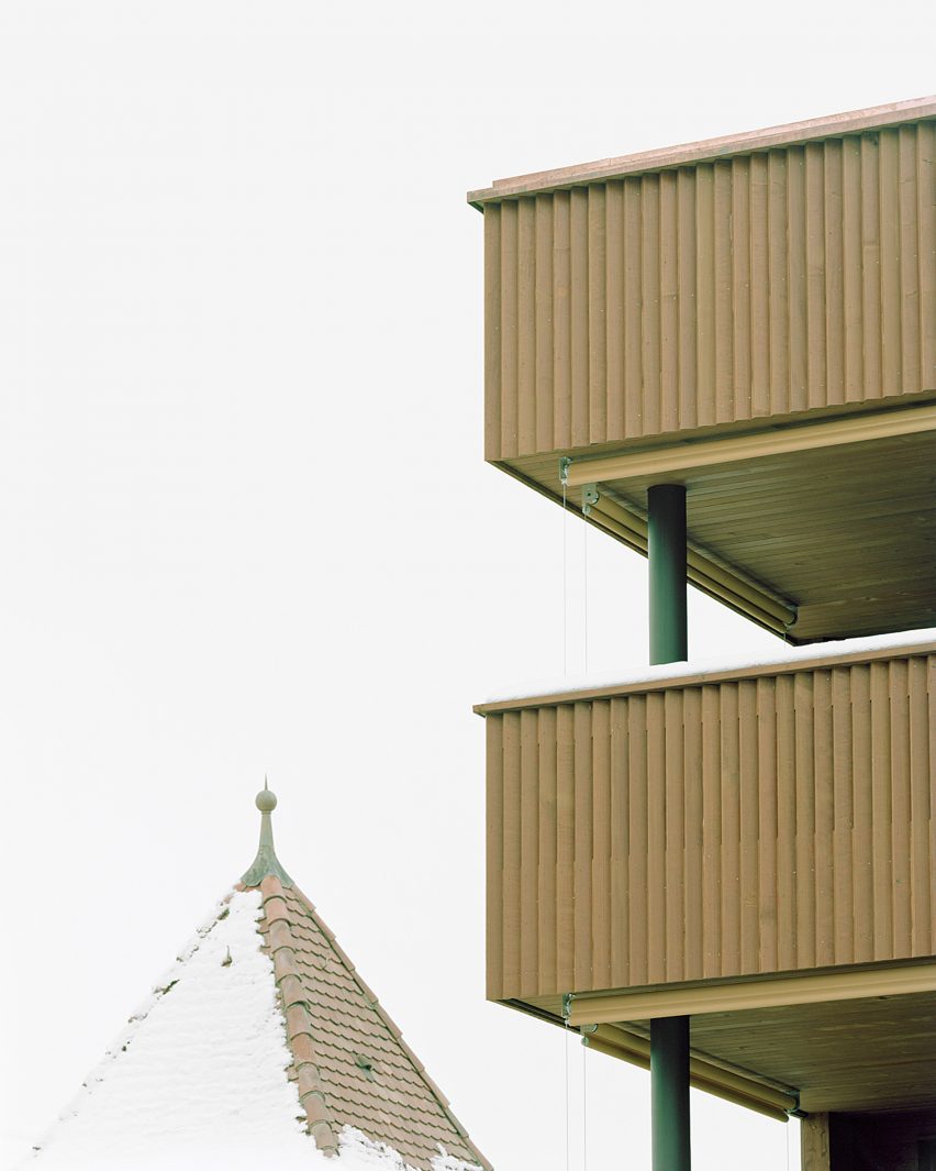Ductus design apartment complex in Switzerland