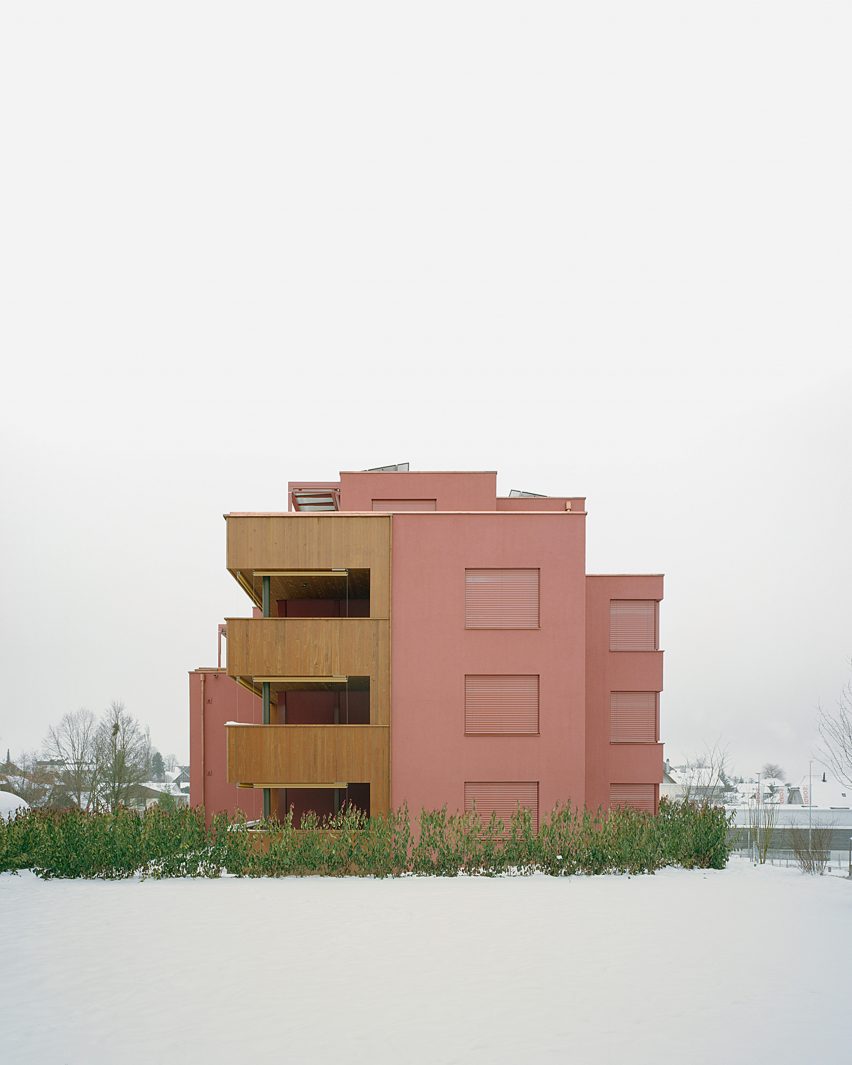 Ductus design apartment complex in Switzerland