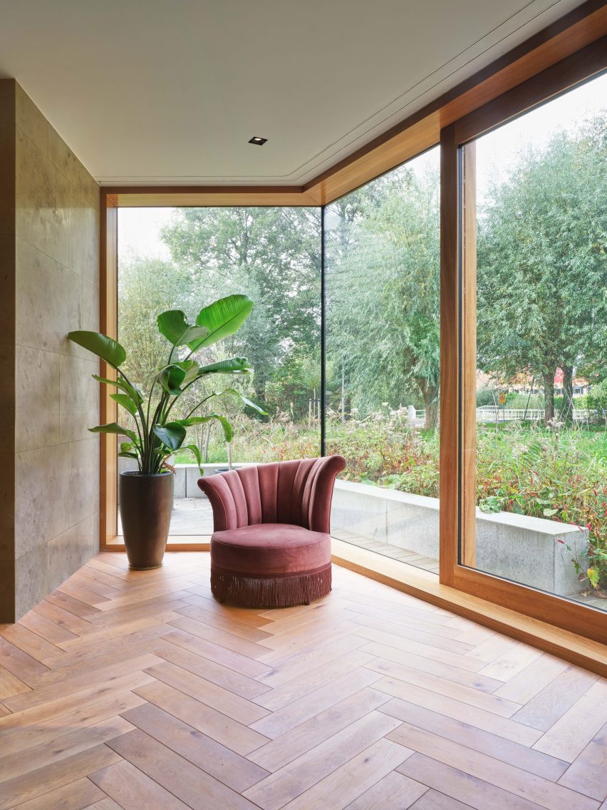 Window in Edge House by Studio Prototype