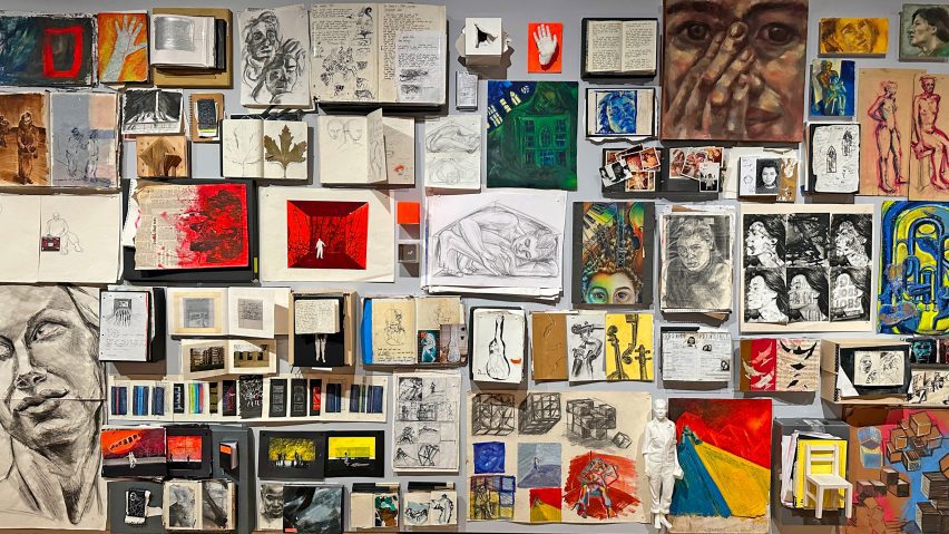 Sketches on a wall