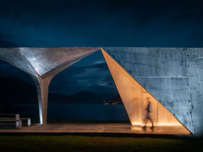 Espenes Rest Stop in Norway designed by Code and Light Bureau