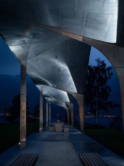 Espenes Rest Stop in Norway designed by Code and Light Bureau