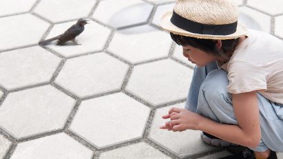 Flyt paving system by Snøhetta