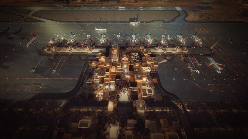 Abha Airport terminal in Saudi Arabia by Foster + Partners
