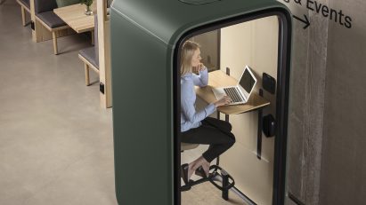 Framery office pods for focused work