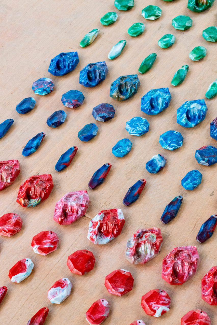 From the Himalayas products made from recycled plastic bottle caps