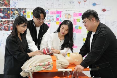 Image showing team of students awarded international prize for James Dyson Awards 2023