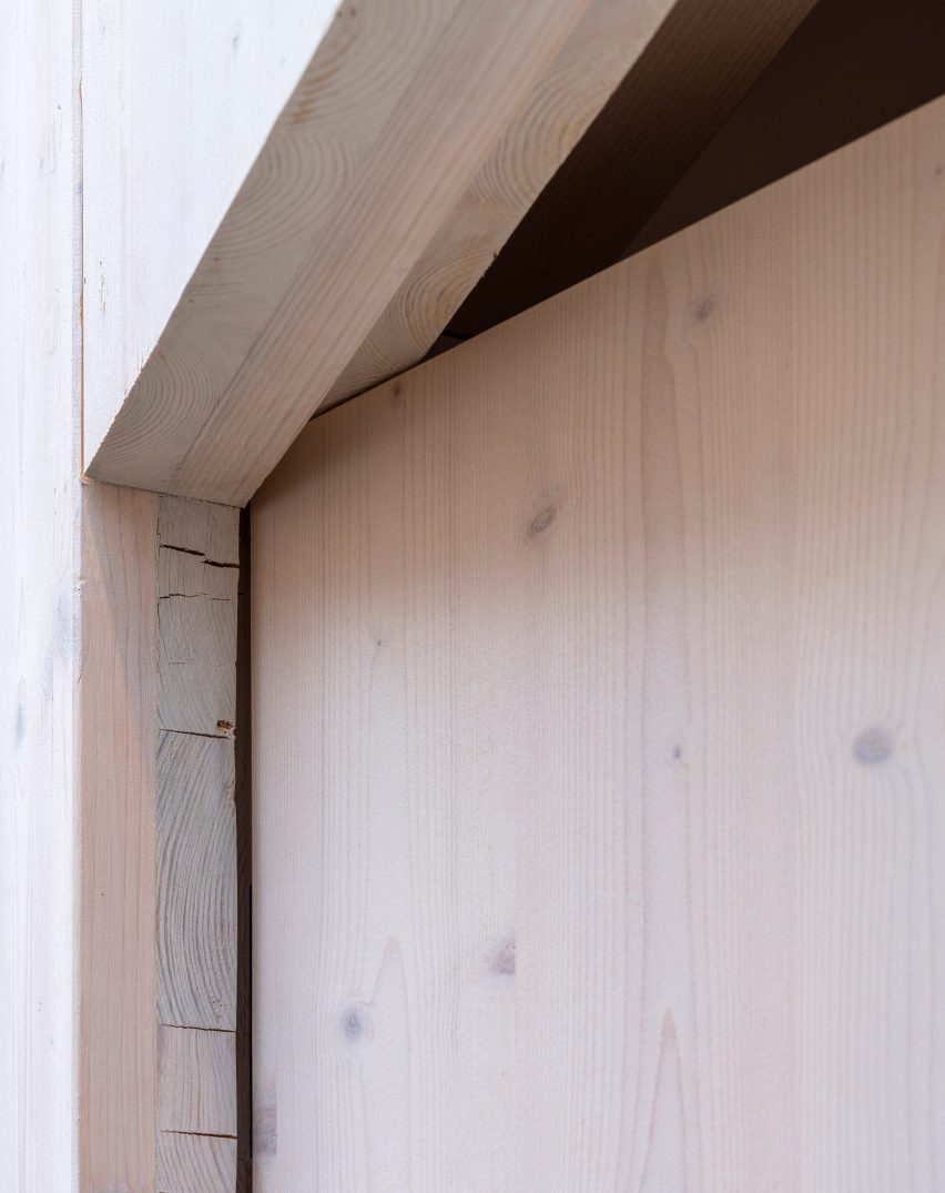 CLT door detail