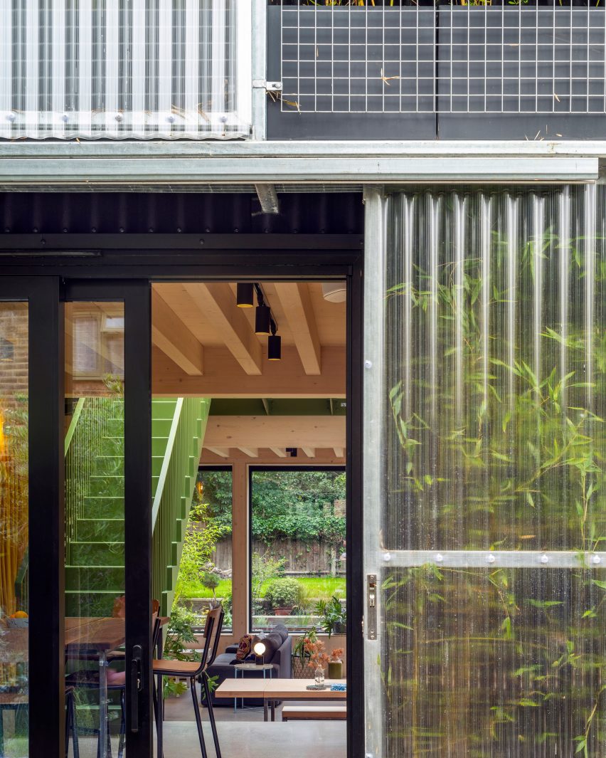Front entrance to Green House by Hayhurst and Co