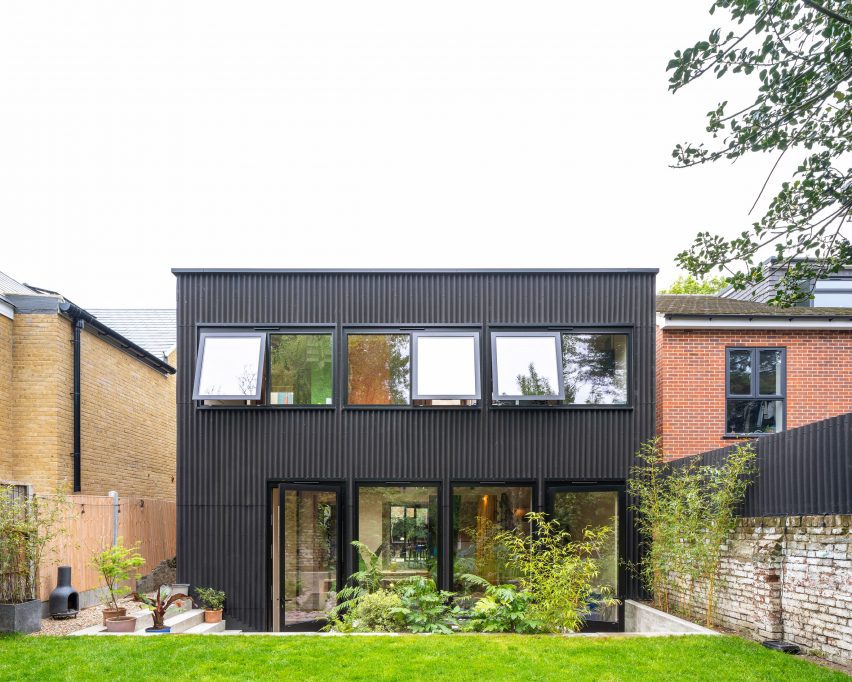 Rear elevation of Green House in London
