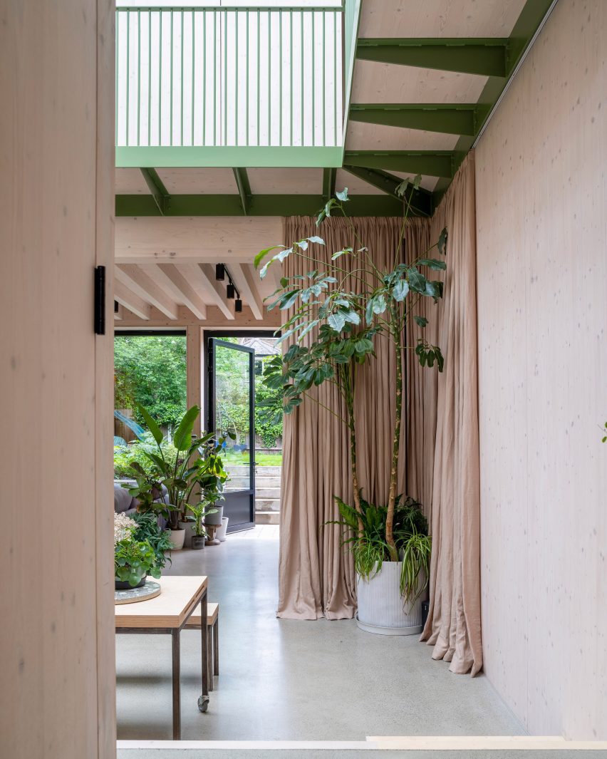 Interior of Green House by Hayhurst and Co