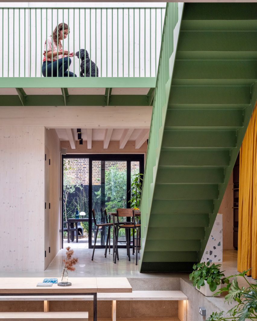 Atrium space at Green House by Hayhurst and Co