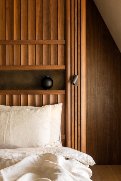 Bedroom inside Haarlem House