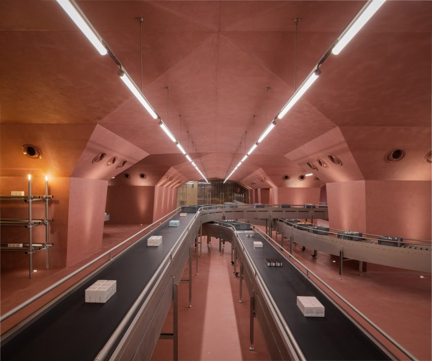 Industrial-style interiors of Harmay Chongqing store by Aim Architecture