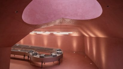 Industrial-style interiors of Harmay Chongqing store by Aim Architecture