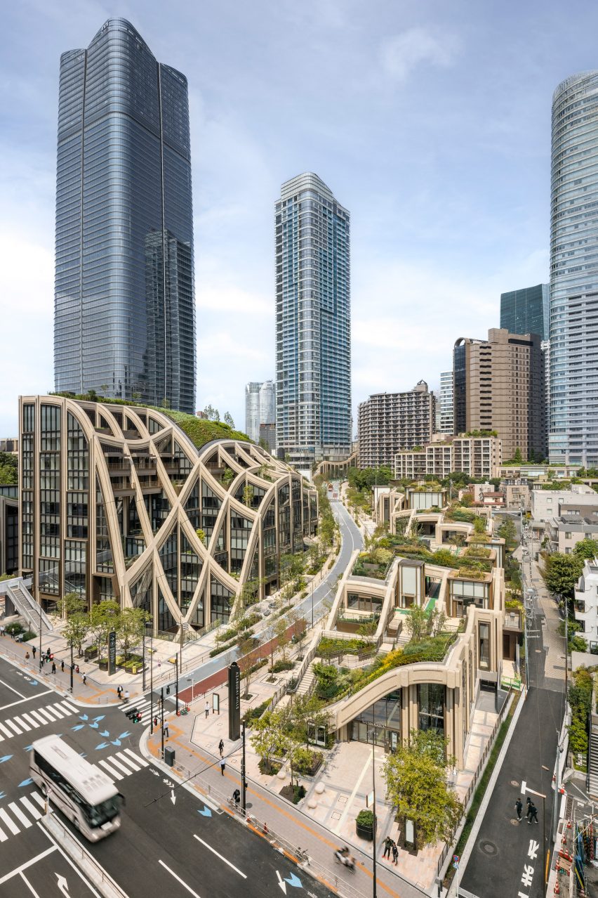 Azabudai Hills in Tokyo by Heatherwick Studio