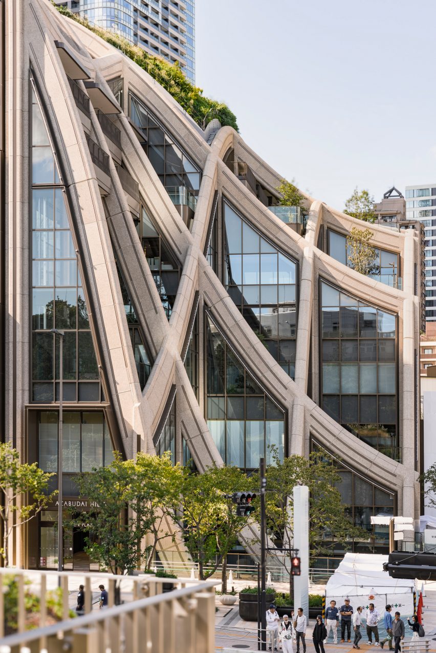 Azabudai Hills in Tokyo by Heatherwick Studio