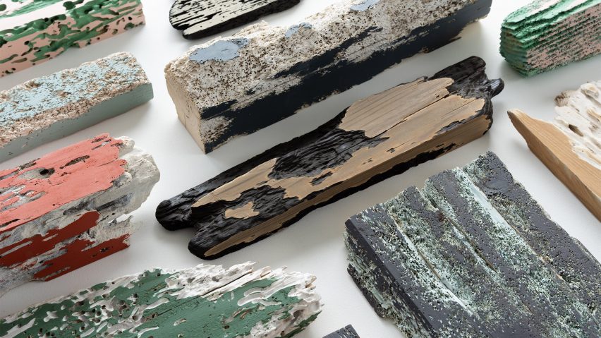 Driftwood furniture at Designart Tokyo