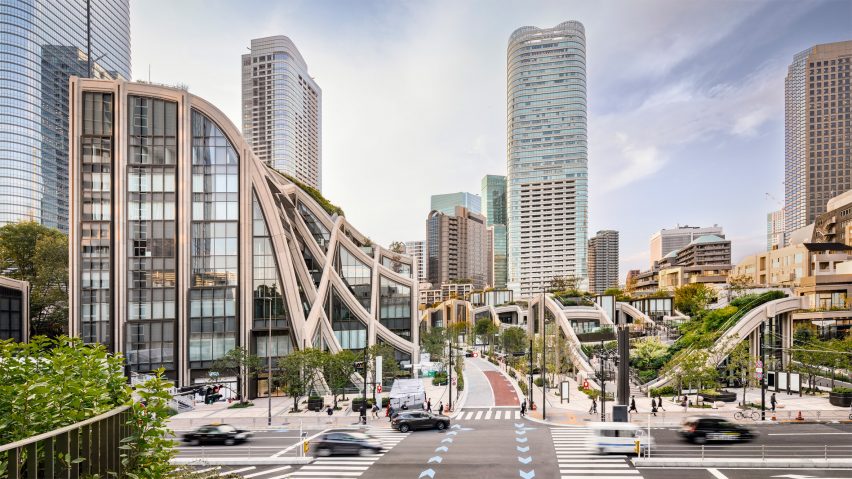 Azabudai Hills in Tokyo by Heatherwick Studio