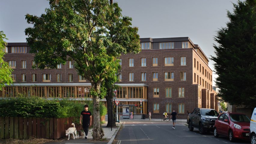 Exterior of the Appleby Blue elderly housing by Witherford Watson Mann
