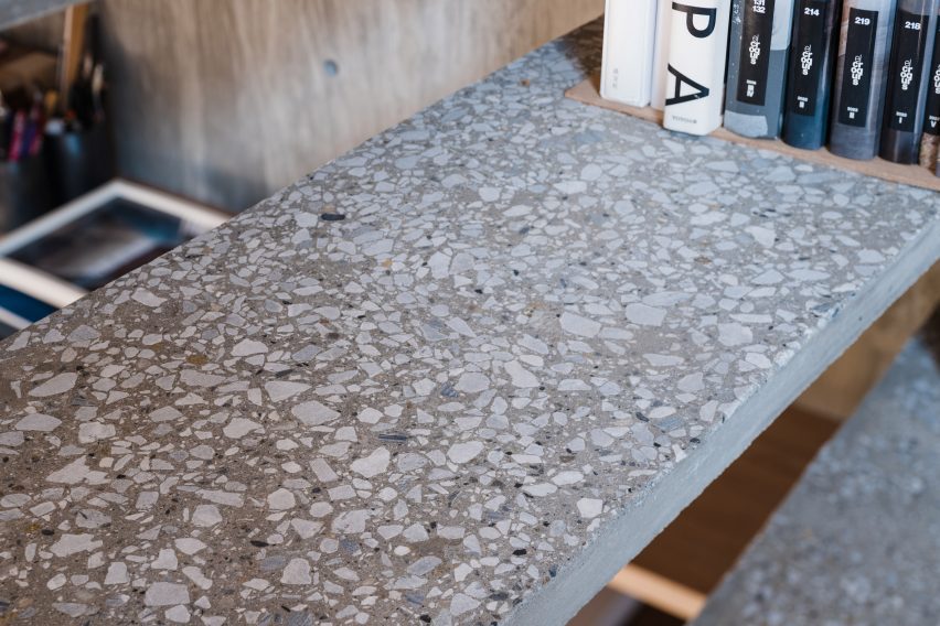 Terrazzo step detail