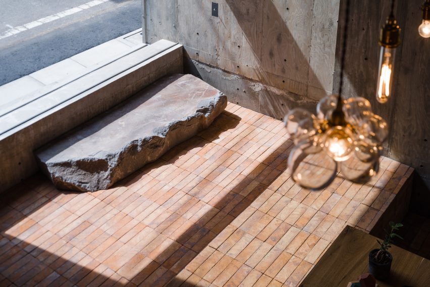 Ground floor entrance to Building Frame of the House